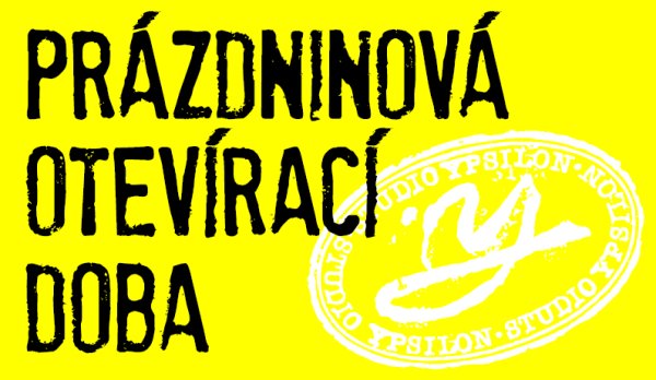 PRÁZDNINOVÁ OTEVÍRACÍ DOBA