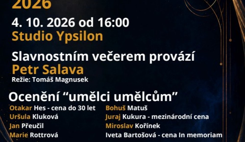 Mistr zábavního umění 2026