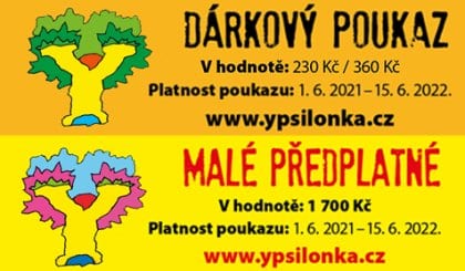 DÁRKOVÉ POUKAZY A MALÉ PŘEDPLATNÉ