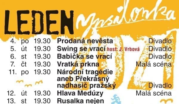 Program na leden 2021